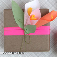 کادو کردن کتاب و دیگر وسایل