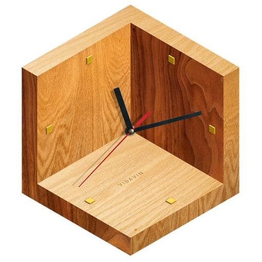 ساعت ددواری مربعی