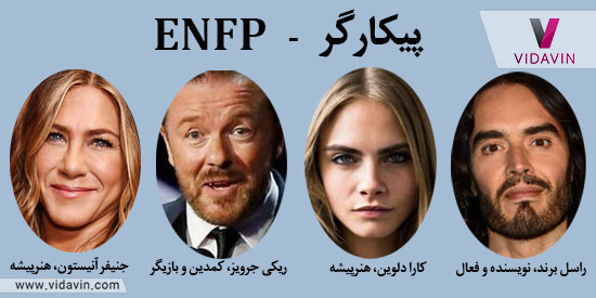 تیپ شخصیتی جنیفر آنیستون