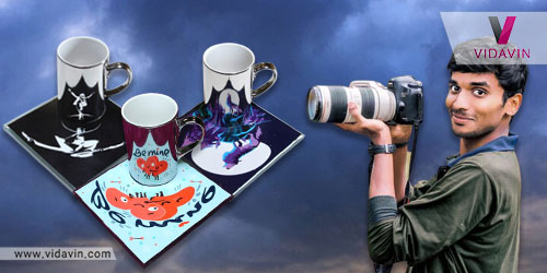 خرید هدیه برای روز عکاس لیوان های زیبا با طرح درخواستی